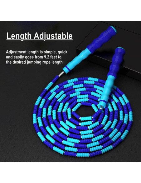 Cuerda de Salto Ajustable Mostsom 2.8m para Niños y Adultos