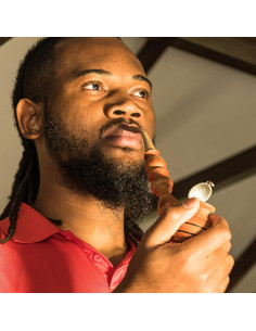 Pipa de tabaco de madera natural Land of Wood 26.5cm 2