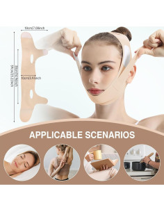 Moldeador de Mandíbula V-Line y Correa para Barbilla Ajustable 2