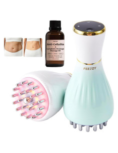 Masajeador Drenaje Linfático FEEJOY 917 con Calor y Vibración