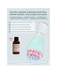 Masajeador Drenaje Linfático FEEJOY 917 con Calor y Vibración 2