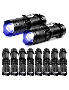 Mudder 10 Linternas UV LED Mini Portátiles para Mascotas