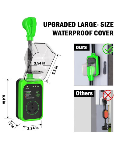 Protector de Sobretensión RV TRONIC MASTER 30A 10000J Joules