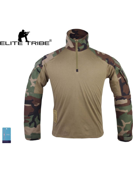 Traje Táctico Militar Emerson Gen3 Camisa y Pantalones Woodland