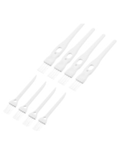 Cepillos de Limpieza MECCANIXITY 8 Piezas Nylon Blanco