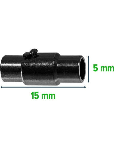 Conectores magnéticos Paracord Planet 4mm - Paquete de 5