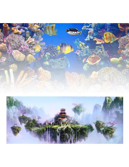 Póster para Acuario GLOGLOW 61x41cm PVC Impermeable Póster para Acuario GLOGLOW 61x41cm PVC Impermeable