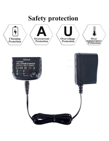 Cargador de Batería Li-Ion 20V Black+Decker LCS1620