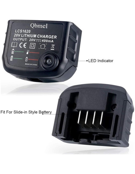 Cargador de Batería Li-Ion 20V Black+Decker LCS1620