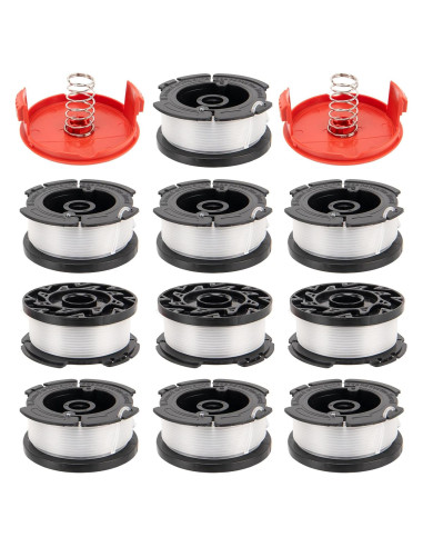 Bobina de Repuesto AF100 Black Decker 10 Bobinas 9.14m 1.65mm