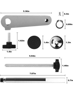 Abrazadera de Sierra Ingletadora Dewalt 630065-00 - Precisión y Seguridad 2
