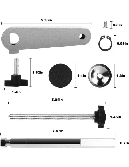 Abrazadera de Sierra Ingletadora Dewalt 630065-00 - Precisión y Seguridad
