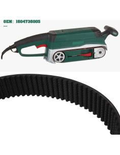 2 Correas de Tiempo para Lijadora Bosch PBS75 225 mm 14 mm 2