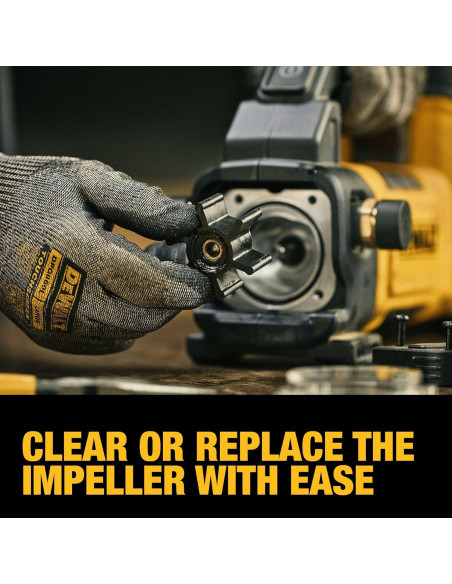 Bomba de Transferencia DEWALT 20V MAX, 10 GPM, Ligera y Potente
