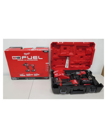 Kit Taladro Percusión y Destornillador Milwaukee 2997-22 7.31kg