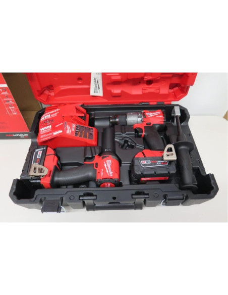 Kit Taladro Percusión y Destornillador Milwaukee 2997-22 7.31kg