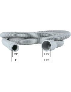 Manguera de Vacío Makita 192108-A 3/4" ID 10 pies 2