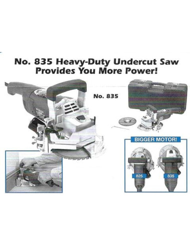 Sierra de Corte Subterránea Crain 835 13 AMP 6.5" Carburo