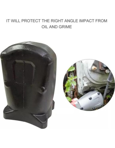 Bota Protectora de Goma Sanbaiyi para Llave de Impacto M12