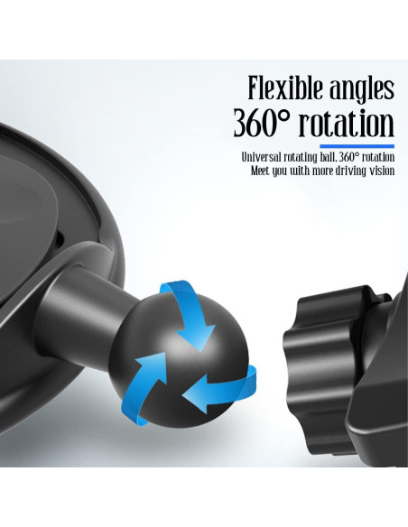 Soporte para Teléfono en Coche BELOMI Ajustable 360