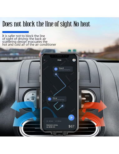 Soporte para Teléfono en Coche BELOMI Ajustable 360