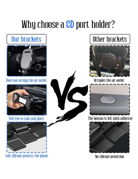 Soporte para Teléfono en Coche BELOMI Ajustable 360