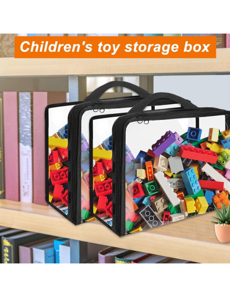 Paquete de 10 Bolsas de Almacenamiento Hlimior PVC Extra Grande