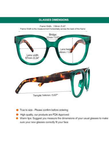 Gafas de sol cuadradas Voogueme para mujer con lentes anti luz azul