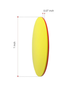 Contadores de Plástico 1000 PCS TOMMYHOME Rojo/Amarillo 2