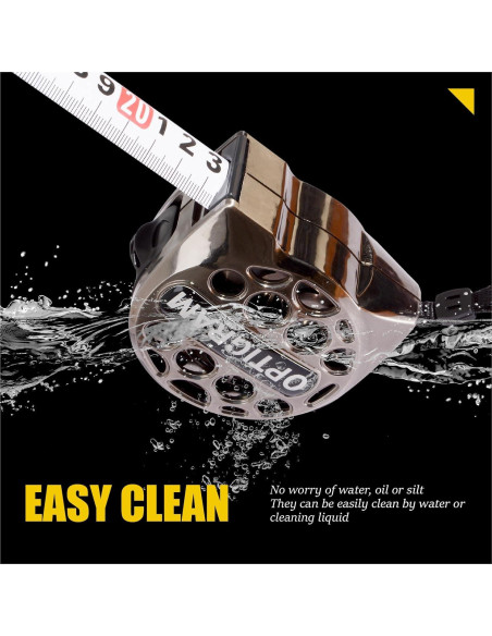 Cinta Métrica Retráctil Acero Inoxidable 7.5m Doble Lado