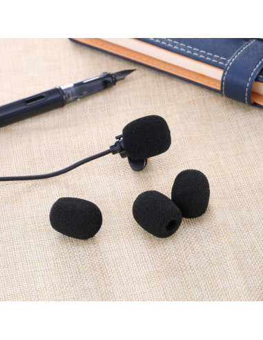 Funda de Espuma Morfone para Micrófono Lavalier - 10 Paquetes
