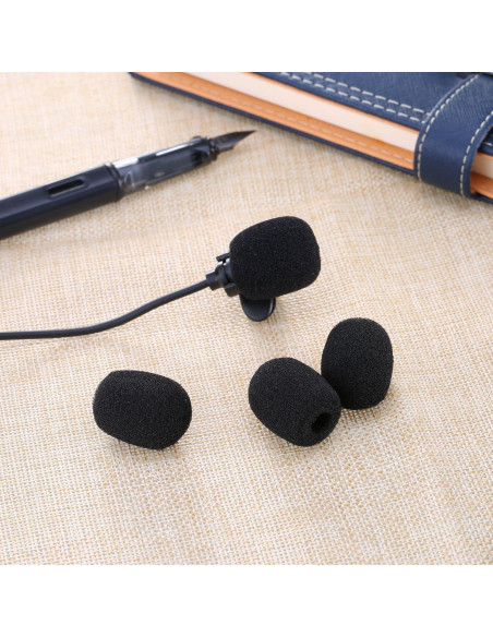 Funda de Espuma Morfone para Micrófono Lavalier - 10 Paquetes