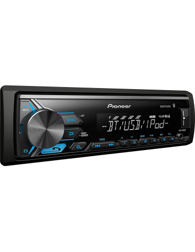 Receptor de Medios Digitales Pioneer MVH-X390BT con Bluetooth y Cable Zonoz 3 en 1