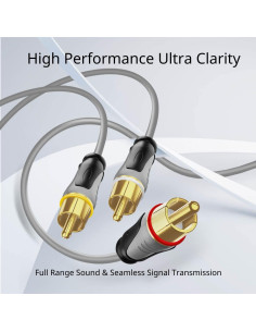 Cable RCA TNP 3m Macho a Macho para Audio y Video 2