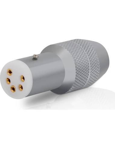 Conector hembra DIN 5 pines Monosaudio chapado en oro