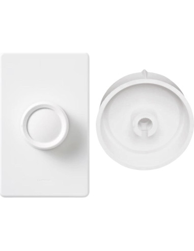 2 Perillas de Regulador Rotativo RK-WH para Ventilador Blanco