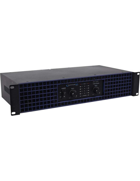 Amplificador de Potencia 2 Canales Technical Pro AX1200 1200W