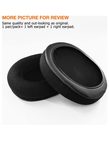 Almohadillas de Reemplazo TENNMAK para Turtle Beach y Audio Technica