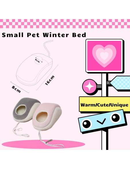 Escondite para Hámster TTMIMIK Mediano Gris Lavable Escondite para Hámster TTMIMIK Mediano Gris Lavable