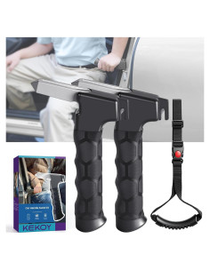 Asa de Puerta de Coche Kekoy 4 en 1 para Ancianos - Soporte y Seguridad
