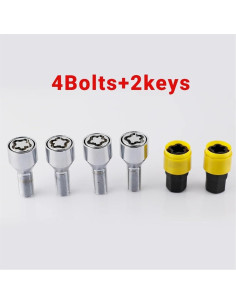 Bloques de Seguridad de Rueda Antirrobo DZBYSM M14x1.5 28mm 2