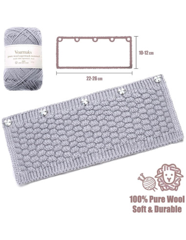 Kit Almohadillas de Oído Cuero Cordero Voarmaks para ATH-M