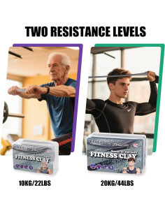 Pasta de Ejercicio Botsparty 22LBS para Mano y Brazo 2