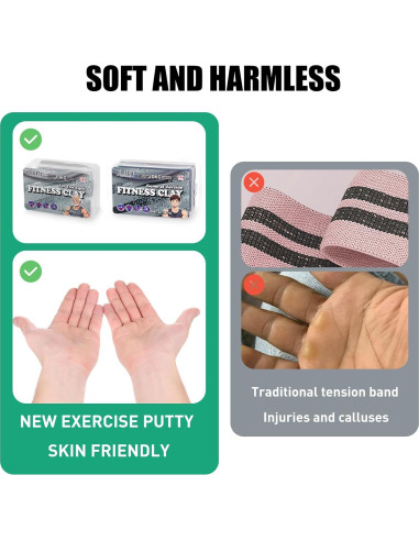 Pasta de Ejercicio Botsparty 22LBS para Mano y Brazo