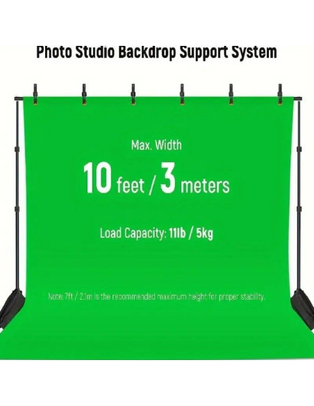 Soporte de Fondo Plegable YEmirth 2x3m para Fotografía