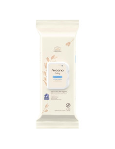 Toallitas Húmedas Todo en Uno Aveeno Baby 64 ct Sin Fragancia