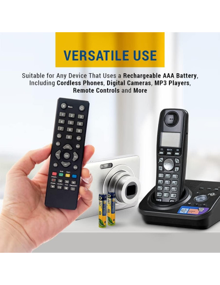 Baterías Recargables AAA Synergy Digital 1000mAh 16 Unidades