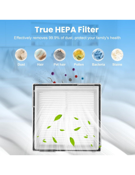 Kit de Accesorios de Reemplazo DrFlito para Roborock Q10 S5/X5