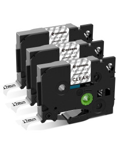 Cinta de Etiquetadora Brother TZe-131 COLORWING 12mm 3-Pack