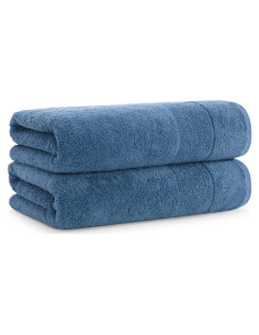 Set de 2 Toallas de Baño Aston & Arden Algodón Turco 600 GSM